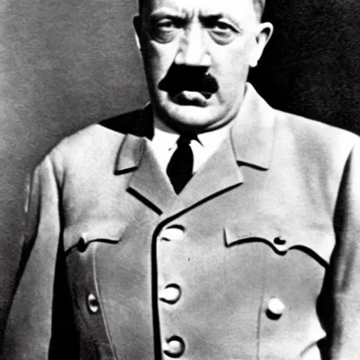 Image similar to hitler in a dress