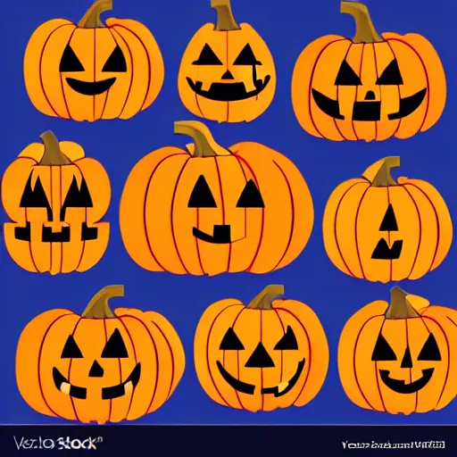 Image similar to cute pumpkin illustration vector