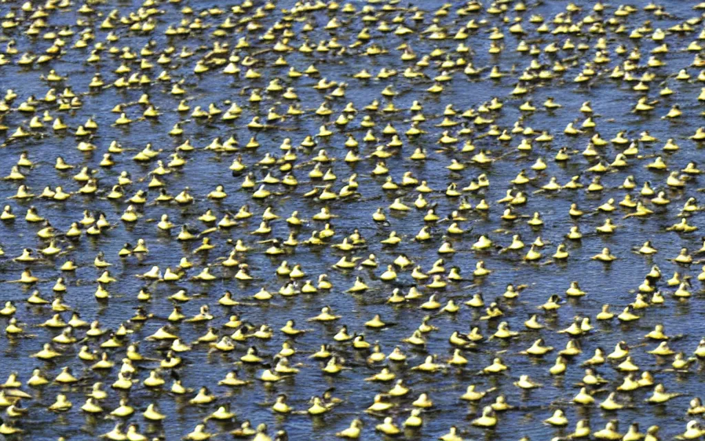 Prompt: duck apocalypse