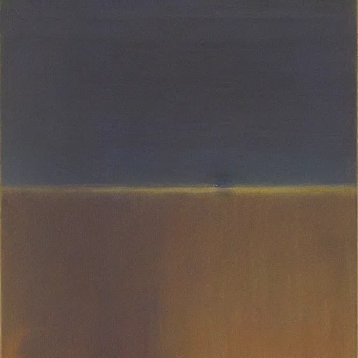 Image similar to the abstract painting'void whimsy ', by caspar david friedrich!!!, by rothko!!!