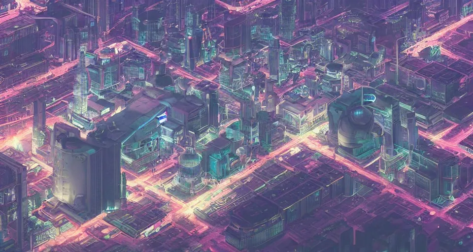 Prompt: a hyperreal hong kong at night shanghai neon bladerunner cyberpunk las vegas city at night nuclear reactor core maschinen krieger mri machine millennium falcon space-station Vuutun Palaa with massive piping inspired by a nuclear reactor submarine, ilm, beeple, star citizen halo, mass effect, starship troopers, elysium, iron smelting pits, high tech industrial, saturated colours