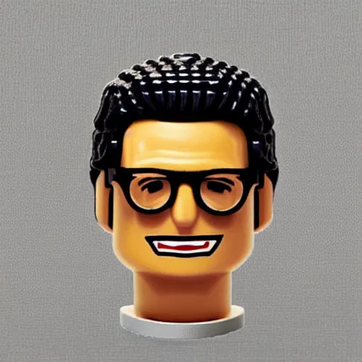 Image similar to lego jeff goldblum,