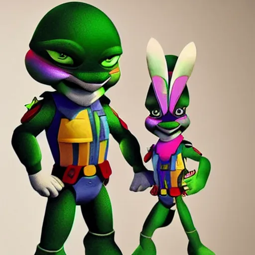 Prompt: real life version of Bucky O'Hare