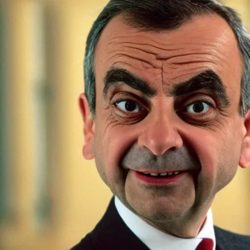 Image similar to jose luis rodriguez zapatero as mr. bean