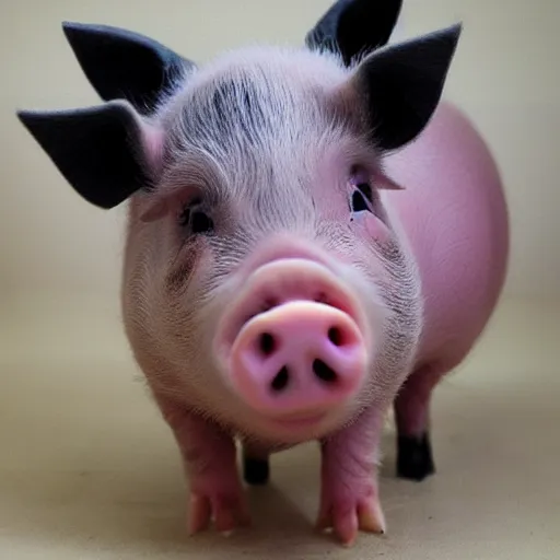 Image similar to cute adorable pig by yee chong silverfox