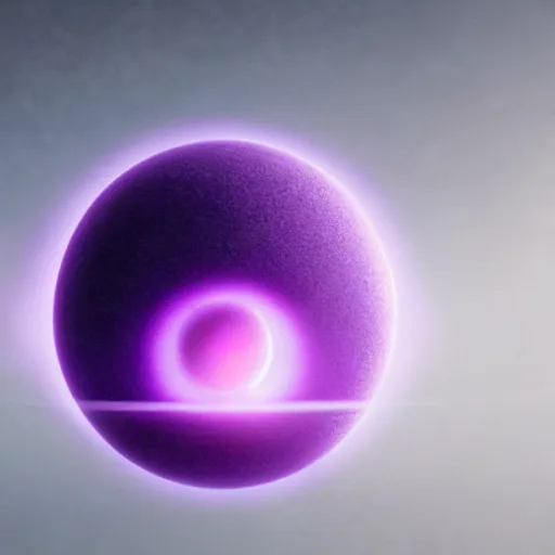 Prompt: centered rule of thirds 5 0 mm film still of a purple orb of radiance and light, 3 d render octane, sharp focus, art by greg rutkowski