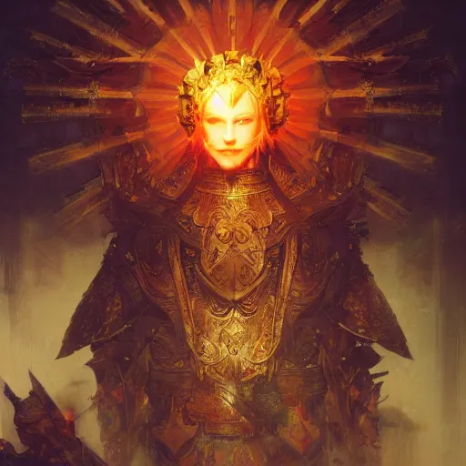 Image similar to the sun king by ruan jia