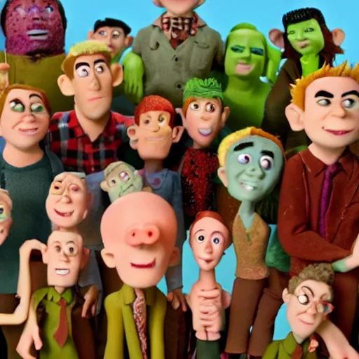 Prompt: claymation in the style of paranorman