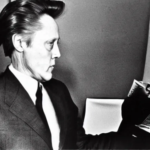 Prompt: photo christopher walken in ussr