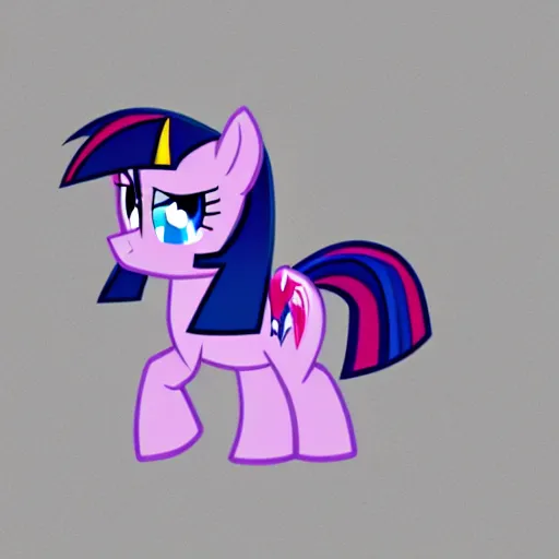 Image similar to Twilight Sparkle. MLP