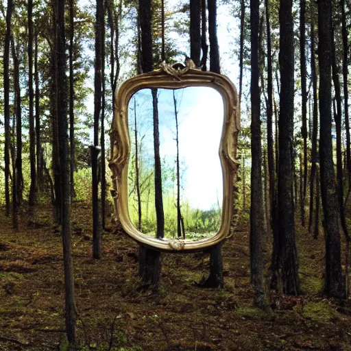 Image similar to mirror in the forest