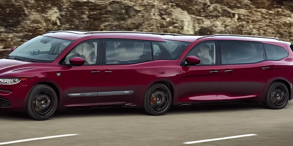 Image similar to 2022 Alfa Romeo Minivan