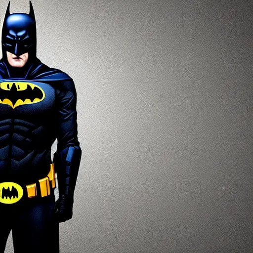 Prompt: A real-life Batman as a football manager