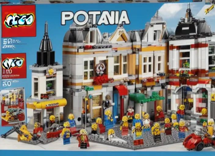 Image similar to Poland superheroes Lego set