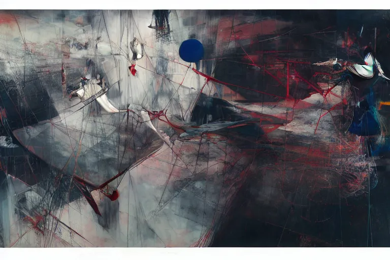 Image similar to the physical impossibility of death, in a brutalist designed space ship, gothic, rich deep colours, painted by francis bacon, adrian ghenie, james jean and petra cortright, part by gerhard richter, part by takato yamamoto. 8 k masterpiece