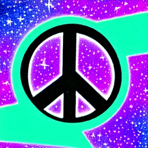 Prompt: cosmic peace symbol