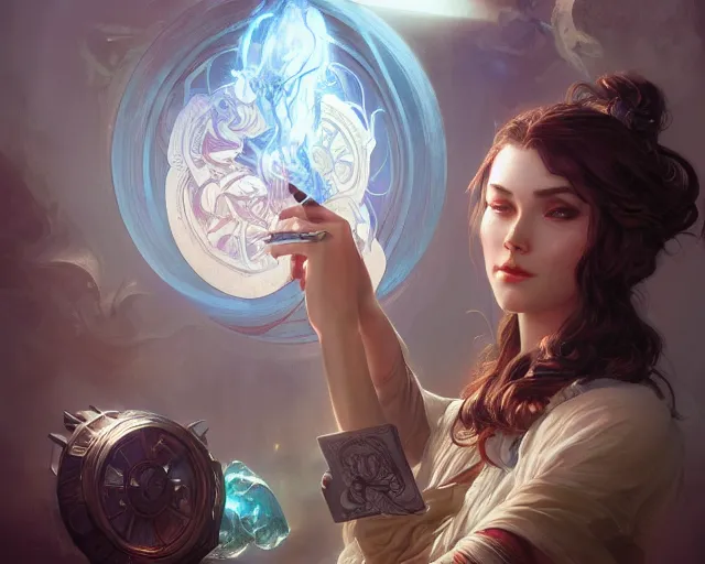 Prompt: photography of ed brubaker, deep focus, d & d and mtg, fantasy, intricate, elegant, highly detailed, digital painting, artstation, concept art, matte, sharp focus, illustration, hearthstone, art by artgerm and greg rutkowski and alphonse mucha