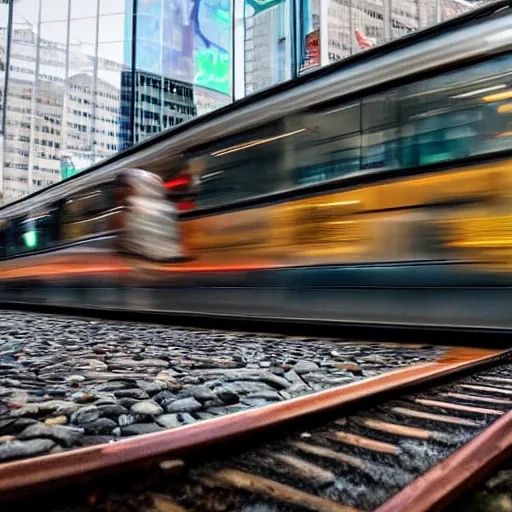 Prompt: absurd trolley problem