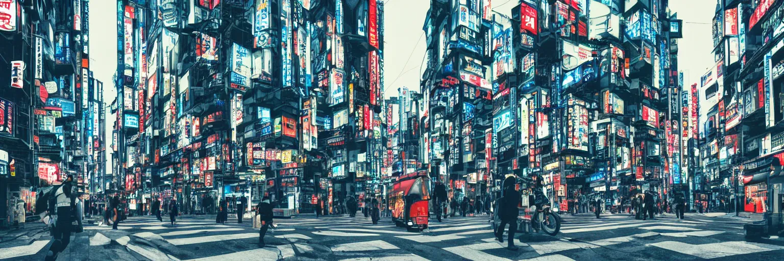 Image similar to cyberpunk street japan