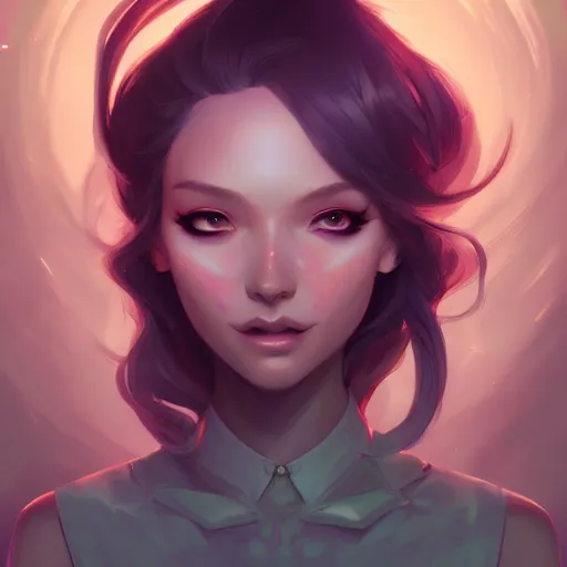 Prompt: a portrait of a beautiful model, art by lois van baarle and loish and ross tran and rossdraws and sam yang and samdoesarts, digital art, highly detailed, intricate, sharp focus, Trending on Artstation HQ, deviantart, unreal engine 5, 4K UHD image