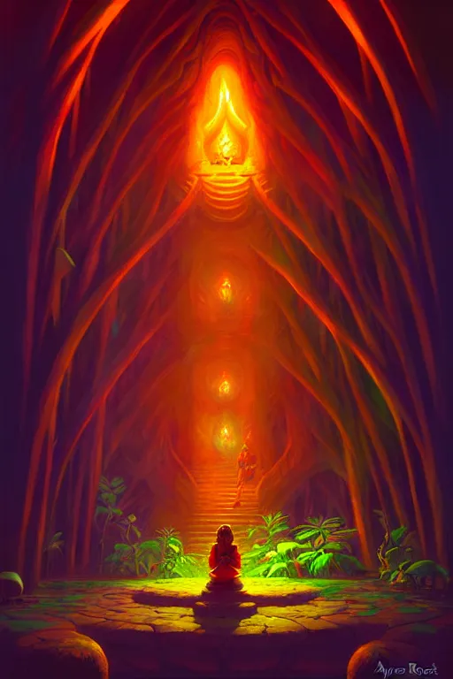 Image similar to The Ayahuasca Spirit, by Andreas Rocha