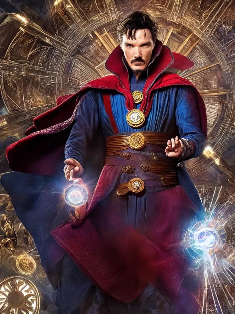 Image similar to Pedro Pascal as Doctor Strange