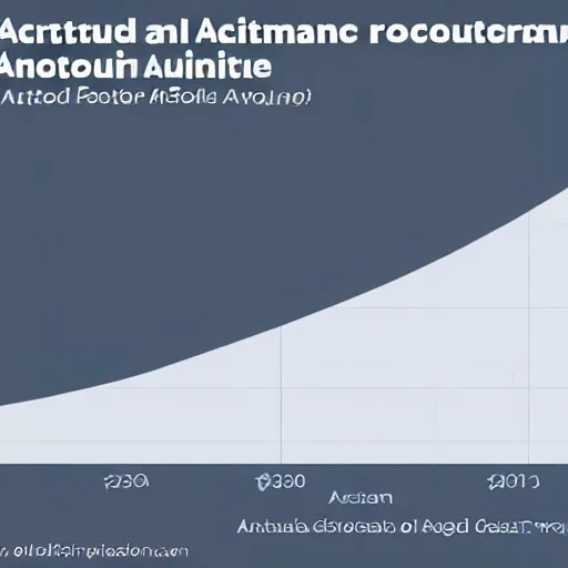 Prompt: a graph describing the growth of automated ai's replacing people.