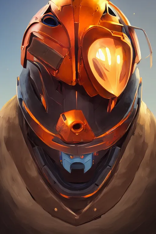 Image similar to epic mask helmet robot ninja portrait stylized as fornite style game design fanart by concept artist gervasio canda, behance hd by jesper ejsing, by rhads, makoto shinkai and lois van baarle, ilya kuvshinov, rossdraws global illumination radiating a glowing aura global illumination ray tracing hdr render in unreal engine 5