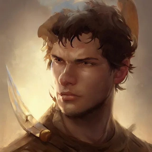 Image similar to christof romuald is a renowned brujah and a former crusader knight, lon - hair, crusader, beautiful young man, brown hair, brown eyes, without beard, without mustache, by stanley artgerm lau, wlop, rossdraws, frank frazetta, andrei riabovitchev, marc simonetti