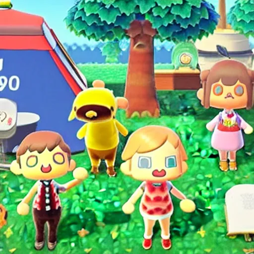 Prompt: animal crossing silvio berlusconi cute