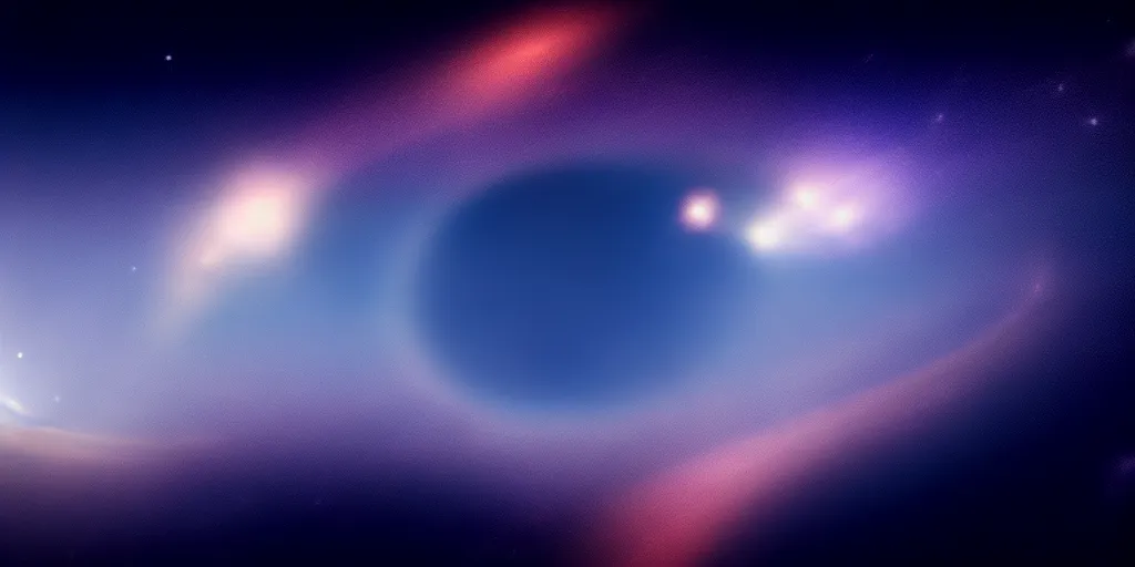 Prompt: mobius strip shaped planet, surrounded by distant stars in the space, 4 k, realistic