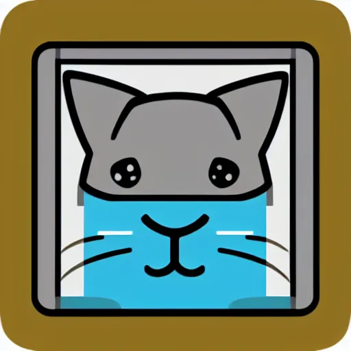 Image similar to “ very intricate app icon for a cat dating app, award - winning details ”