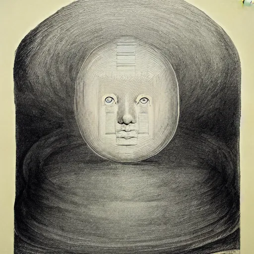 Image similar to lithography on paper secret artefact conceptual figurative post - morden monumental dynamic portrait drawn by william blake and goya and hogarth, inspired by magritte, illusion surreal art, highly conceptual figurative art, intricate detailed illustration, controversial poster art, polish poster art, geometrical drawings, no blur