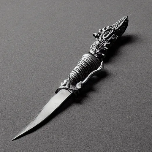 Prompt: dragon dagger