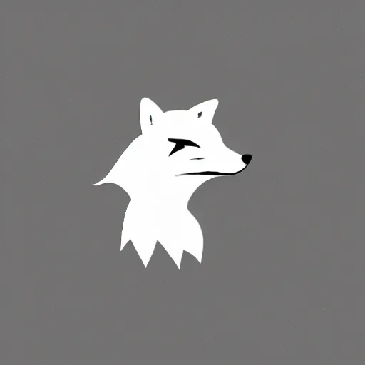 Image similar to professional logo of a fox, high quality, HD, minimalist, 8K, famous