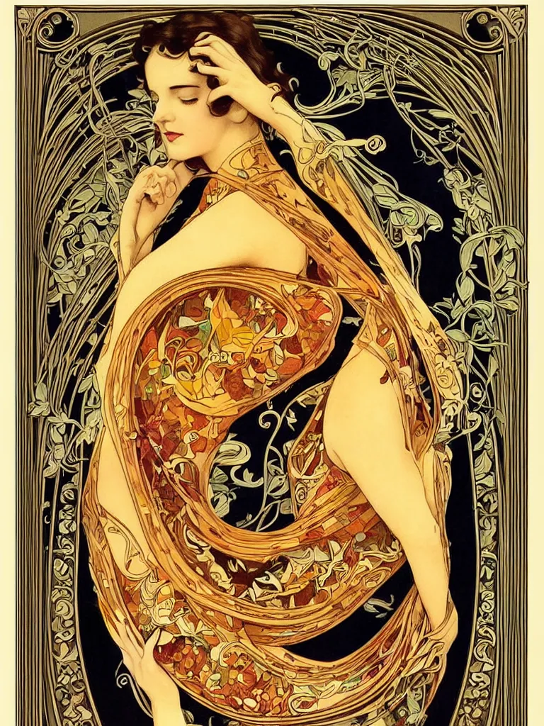 Image similar to Beautiful art nouveau advertisement for the ultimate everything burrito. Detailed advertisement for a delicious everything burrito by Victor Horta. This burrito will change your life. Sultry, youthful, extreme beauty. Beautifully detailed poster art advertisement.