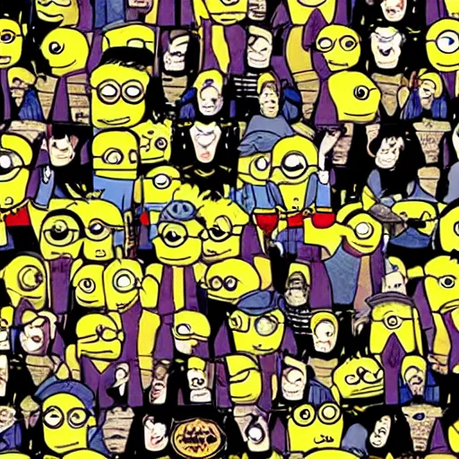 Image similar to Harry Potter, the minions