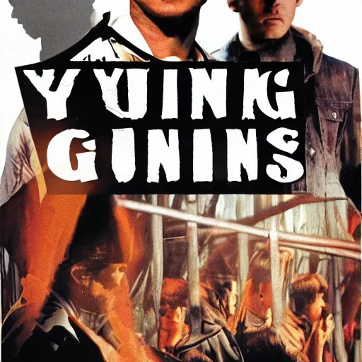 Image similar to young guns movie novelization book