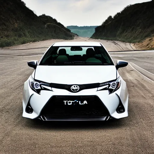 Image similar to Toyota Corolla SE drifting