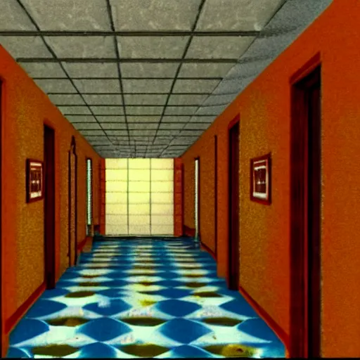 Prompt: a still of the shining, 1 9 9 6 super mario 6 4 graphics nintendo 6 4 visuals aesthetic