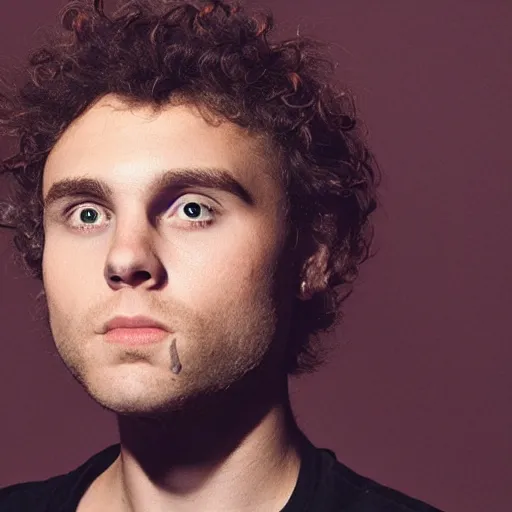 Image similar to a muppet baby that looks like mikky ekko, felt