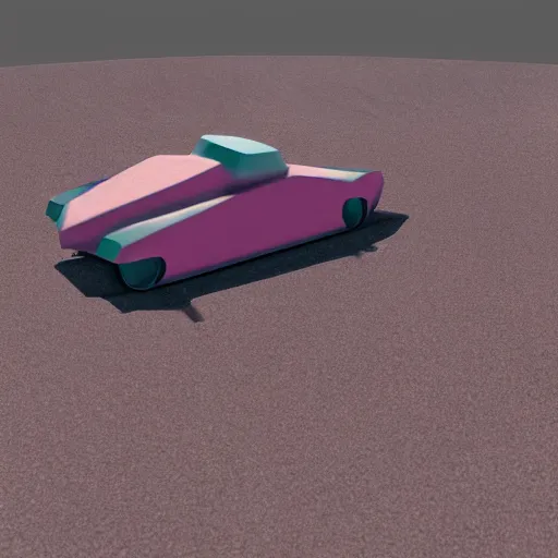 Image similar to a cycles render of a drunk tank pink beach in the metaverse, an abstract silver sculpture is center frame. Volumetric lighting, atmospheric, god rays. Small hyper realistic rocks are scattered on the floor.