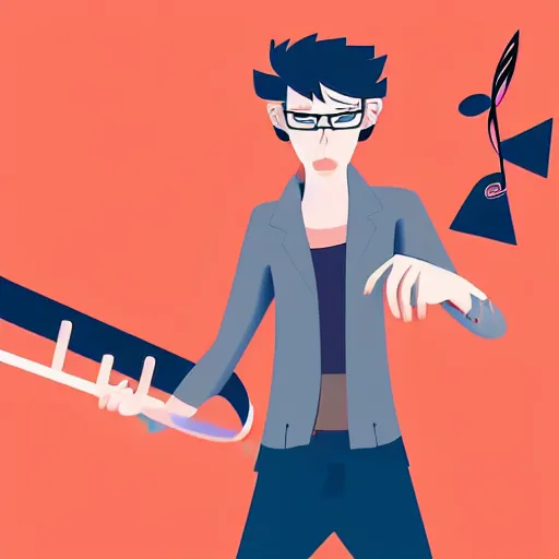 Image similar to 2 d character design, music group, vector art, digital art, portrait, 4 k, 8 k, sharp focus, smooth, illustration, concept art, pop band