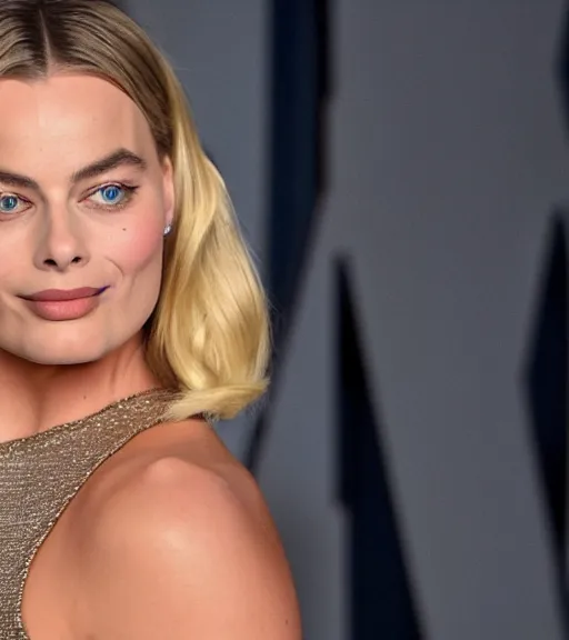 Image similar to margot robbie made of zits, pimples and furuncles, realism amazing detail, sharp