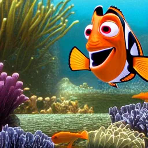 Image similar to finding Nemo movie still