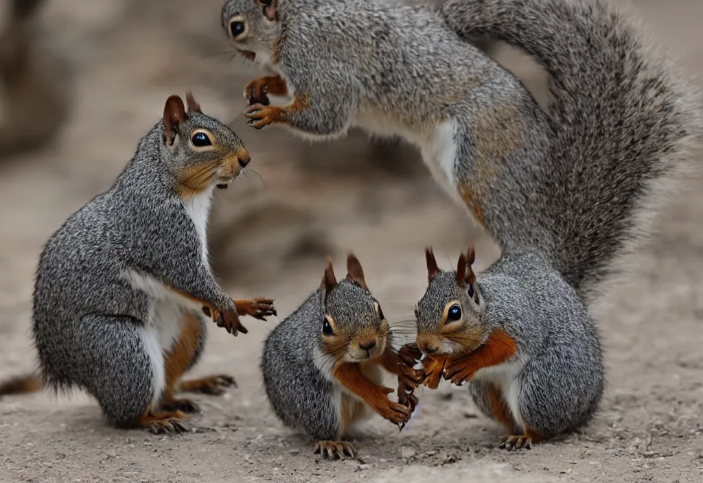 Image similar to squirrels in afghanistan on military duty