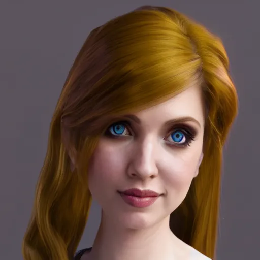 Image similar to Highly detailed Unreal Engine 5 render of Amouranth