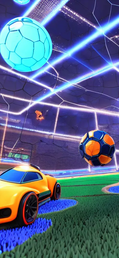 Image similar to rocket league by shunji dodo, 8 k resolution, photo, high quality