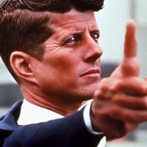 Image similar to John Fitzgerald Kennedy in American Psycho (1999)