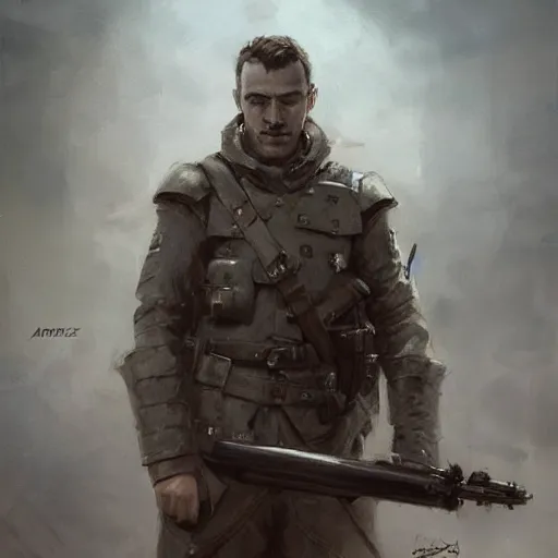 Image similar to portrait of captain manuel fraga iribarne, colourised, face portrait, epic, tragic, military art, fantasy, dieselpunk, hd shot, digital portrait, beautiful, artstation, comic style, by artgerm, guy denning, jakub rozalski, magali villeneuve and charlie bowater